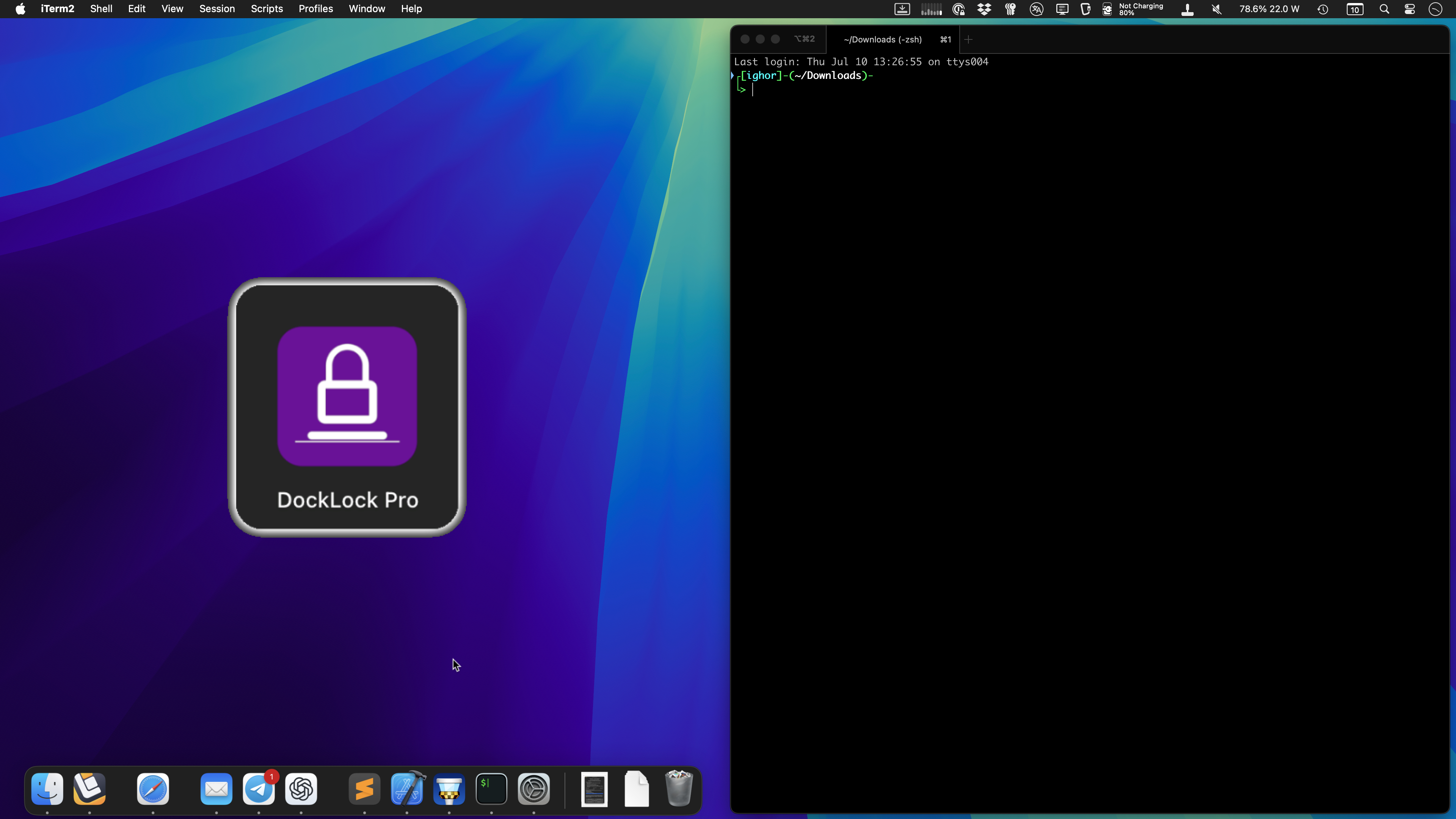 DockLock Pro Prototype